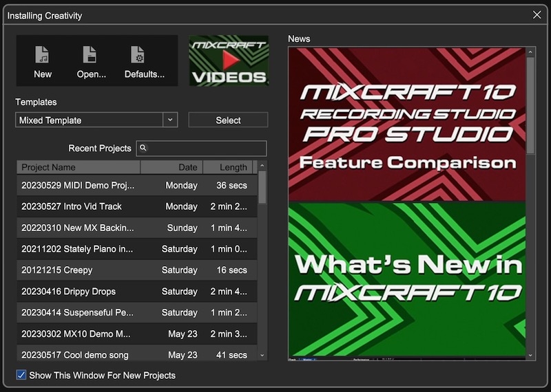 Mixcraft 10